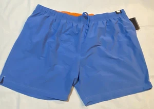 NWT-Roundtree & Yorke Men's Swim Trunks Mesh Lined 8" inseam- 4XB- Blue - Picture 1 of 6