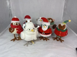 Target Wondershop Featherly Friends Bird Lot Of Seven Christmas 2023 With Tags - Picture 1 of 22