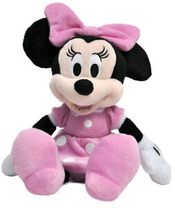 NWT Disney Minnie Mouse 11 " Plush Beanbag Doll - Stuffed Toy Authentic Licensed