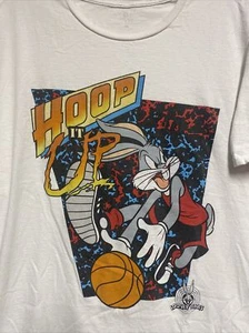 Vintage 90s Looney Tunes Bugs Bunny Basketball white Athletic - Bild 1 von 8