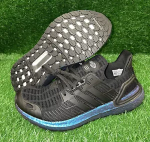 Adidas UltraBoost DNA CC 1 Black Hazard Blue Running Shoes Size 7 GX7808 New - Picture 1 of 7