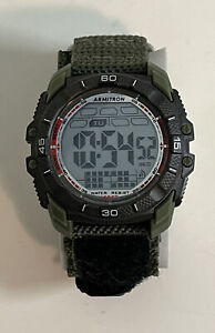 Armitron Mens Camo Military Watch Water Resistant 165 Feet New