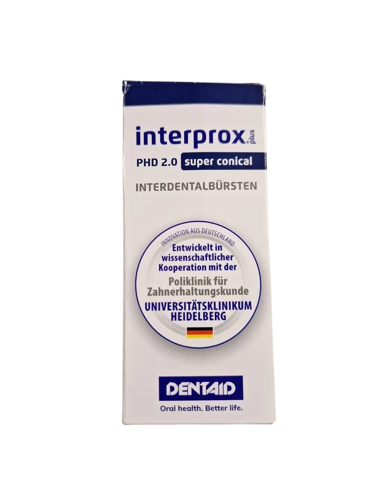 DENTAID Interdentalbürsten, interprox plus, 8 Stück, verschiedene Größen