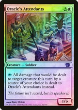 Oracle's Attendants FOIL 8th Edition PLD White Rare MAGIC MTG CARD ABUGames