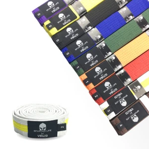 Martial Arts Pure Cotton Taekwondo, Karate Belt | Hapkido | TKD Solid Color - Picture 1 of 75