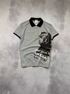 Vintage John Galliano Big Logo Polo T-Shirt Size S - Picture 1 of 8