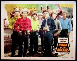 Heart of the Rockies 1951 Roy Rogers Original Lobby Card 6 Western Movie Poster - Picture 1 of 2