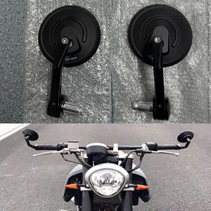 Universal 7/8" Handle Bar End Rearview Side Mirror for Motorcycle Scooter US - Picture 1 of 7