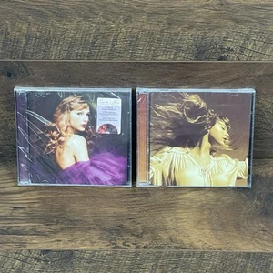 Taylor Swift Fearless/Speak Now (Taylor’s Version) Platnium Edition CD’s/DVD - Picture 1 of 7