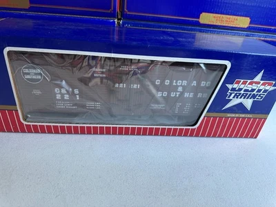 USA Trains R-15011 Colorado & Southern Wood Reefer NIB G Scale  - Image 1 of 3