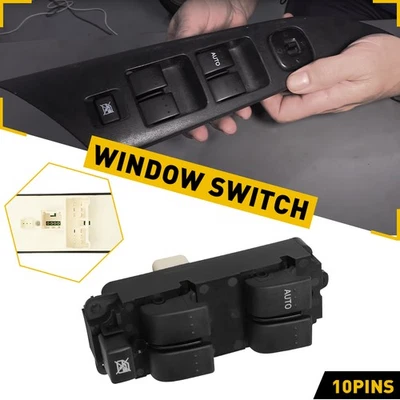 Interruptor de ventana principal eléctrico lado del conductor delantero para Mazda 3 2004-2006, 2008-2009 Foto 1 de 4