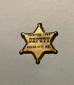 Vintage Amusement Park Pc Frontier Town Deputy Ocean City Md Free Shipping - Picture 1 of 2