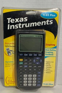 Texas Instruments TI-83 Plus Graphing Calculator Factory Sealed Dead Stock 2003 - Picture 1 of 8