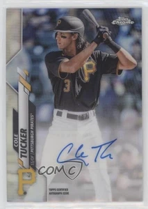 2020 Topps Chrome Update Target Auto Cole Tucker #USA-CT Auto - Picture 1 of 3