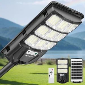 Solar Lights Outdoor 900W -6500K Solar Street Light Easy Installation, Outdoo... - Picture 1 of 8