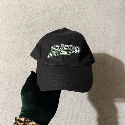 Gorra Umbro Power Fútbol Negra Snapback Sombrero Bordado Logo Raro Foto 1 de 4