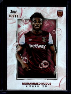 JUEGO TOPPS WEST HAM TEAM 23-24 MOHAMMED KUDUS PARALELO 2/10 - Imagen 1 de 2