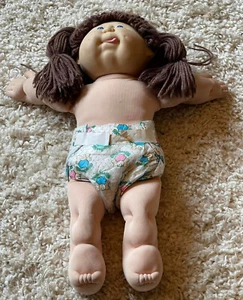 KOHLPFLASTER ..1978/1982 APPALACHEN braune Haarzöpfe ~ Zunge und Grübchen - Bild 1 von 9