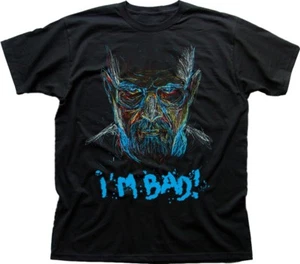 BB inspired Walter White aka Heisenberg I'm Bad black t-shirt OZ9611 - Picture 1 of 2