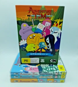 Adventure Time Supergood Box Set DVD 3-Disc Set PAL Region 4 - Picture 1 of 8