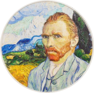 Cook Islands 2022 10$ VINCENT VAN GOGH Masters of Art  2 Oz silber Münze - Bild 1 von 5