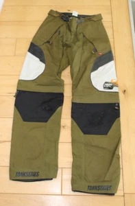 VTG NO FEAR SIZE 28 MOTOCROSS PANTS OLIVE GREEN LIGHTLY USED - Picture 1 of 6