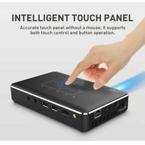 DLP P10 Wifi Mini projector 4K HDMI USB Bluetooth android 6.0 Dual 2.4G/5GDLP P1 - Picture 1 of 9