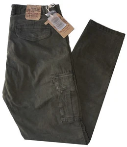 Pantalone uomo cargo 46 48 50 52 54 56 58 60 cotone caldo strech BE BOARD verde - Picture 1 of 3