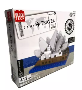 TINY TRAVEL Sydney Opera House MICRO BLOCCHI di BLOCK TECH 412 pezzi - Foto 1 di 3