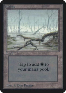 Swamp (290) [Limited Edition Alpha] Magic MTG - Picture 1 of 1
