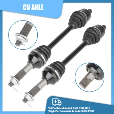 Par de ejes CV para Kawasaki Teryx 800 Teryx4 800 2016-2019 pasajero trasero + conductor Foto 1 de 4