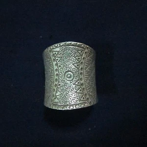Fine Silver Rings HILLTRIBE Ethno Anello Argento Classic Tribal Bohemiens 56049 - Picture 1 of 7