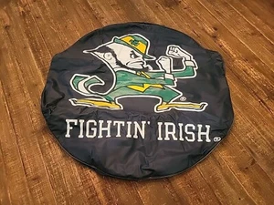 University Notre Dame Reifenabdeckung ND Logo Navy Vinyl Fighting Irish N Indiana - Bild 1 von 10