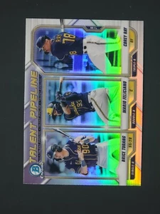 2021 Bowman Chrome Talent Pipeline #TP-MIL Turang/ Feliciano/ Ray - Bild 1 von 1