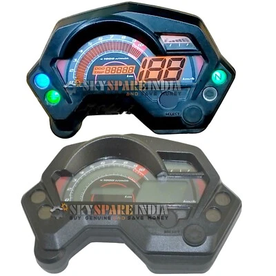 Digital LCD Speedometer Tachometer Gauge Compatible With Yamaha FZ16 FZ 16 Fazer - Image 1 of 4