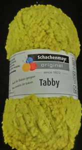 (89 €/kg): 50 g SMC TABBY, Plüschcharakter, Fb. 024 grüngelb #3943 - Bild 1 von 2
