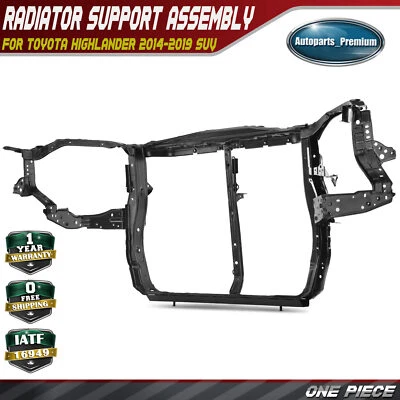Conjunto de suporte de radiador para Toyota Highlander 2014 2015 2016-2019 DOHC - Imagem 1 de 4