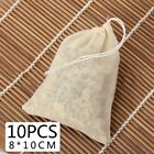 Cooking Filter Bag Teabags For Tea Separate Reusable Loose Heat Seal Cotton New