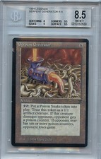 MTG Legends Serpent Generator BGS 8.5 NM-MT+ Card Magic WOTC 2630