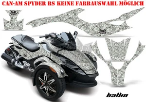 KIT GRÁFICO AMR RACING DECOR CAN-AM RYKER SPYDER RS/RSS, RT/RT-S, F3 BALLIN B - Imagen 1 de 8