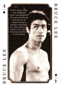 Bruce Lee Playing Card - Picture 1 of 4