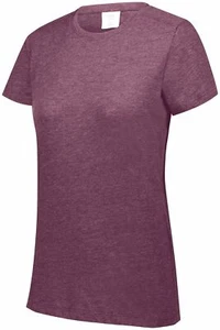 Augusta Sportswear Ladies Polyester/Cotton/Rayon Tri-Blend T-Shirt 3067 XS-3XL - Picture 1 of 15