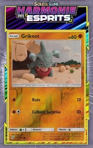Griknot Reverse - SL11:Harmonie des Esprits - 112/236 - Carte Pokemon Neuve Fr - Picture 1 of 1