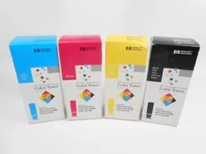 HP C3102A C3103A C3104A C3105A Color Toner Set CMYK Color LaserJet 5 5M - Picture 1 of 5