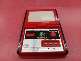 Nintendo Game Watch Marios Bombs Away TB-94 Panorama Screen 1983 Vintage Japan
