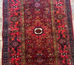 Tappeto persiano Hamedan annodato a mano - Foto 1 di 8
