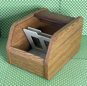 The Byte Box Wood Rolltop CD/ Disk Holder Storage 2101 Thomas Hunt Woodwork - Picture 1 of 12