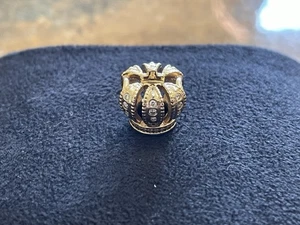 Pandora 14k Gold Crown Charm - Picture 1 of 10