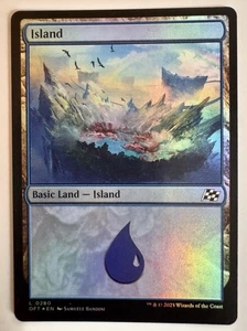 Island (0280) Aetherdrift Foil Magic The Gathering DFT - Imagen 1 de 1