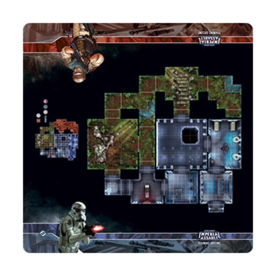 FFG Imperial Assault Playmat Skirmish Map - Training Ground NM - Image 1 of 1